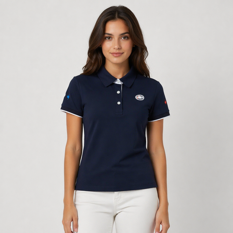 Áo Polo le coq golf Nữ LG6SHST2LV-NV00