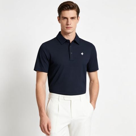 Áo Polo le coq golf Nam GR121MTS21-BLCK