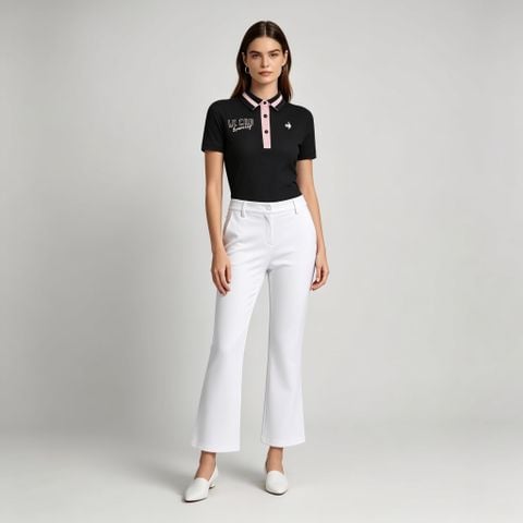 Quần dài le coq golf Nữ GR122LPT11-WHTE