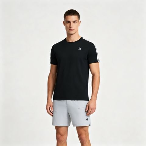 Áo T-shirt le coq sportif Nam QR123LRS31-BLK0
