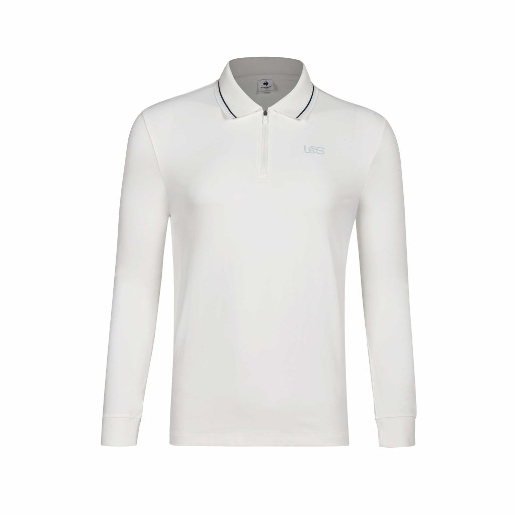 Áo polo dài tay nam Le Coq Sportif L253MCNROL01-A02, phong cách cổ điển, lịch lãm.