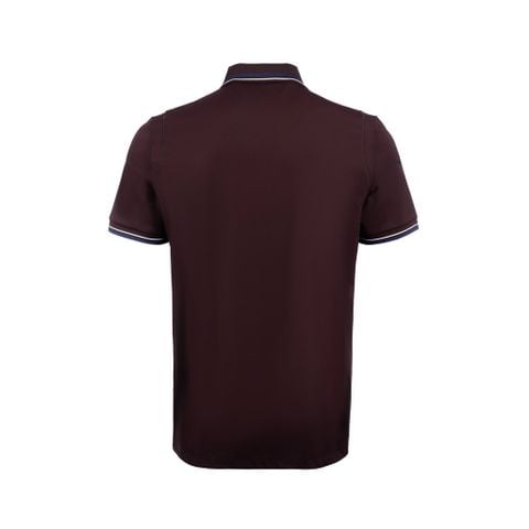 Áo polo le coq sportif nam vang đỏ cổ bẻ hiện đại, phong cách đa năng