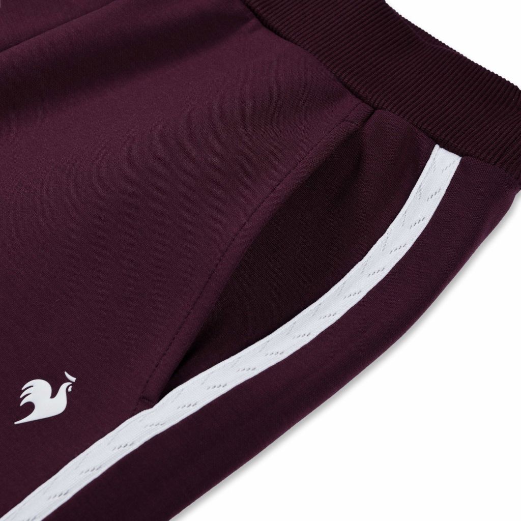 Quần thể thao nữ Le Coq Sportif, ống suông, co giãn, lý tưởng tập luyện hoặc mặc hàng ngày.