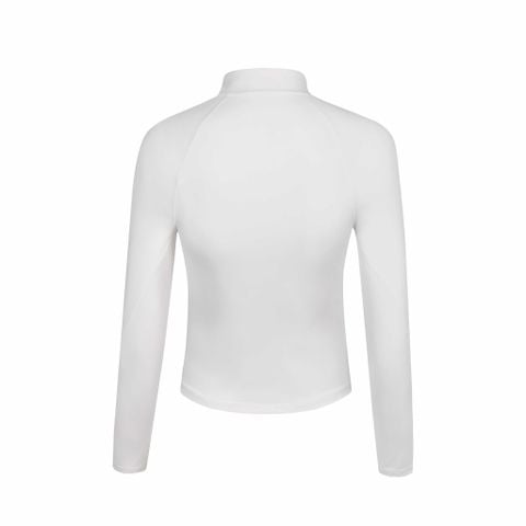 Polo nữ Le Coq Sportif chất liệu cao cấp, mỏng nhẹ, co giãn linh hoạt.