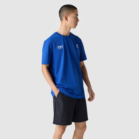 Áo T-shirt le coq sportif Nam QQ223TRS51-BLU0