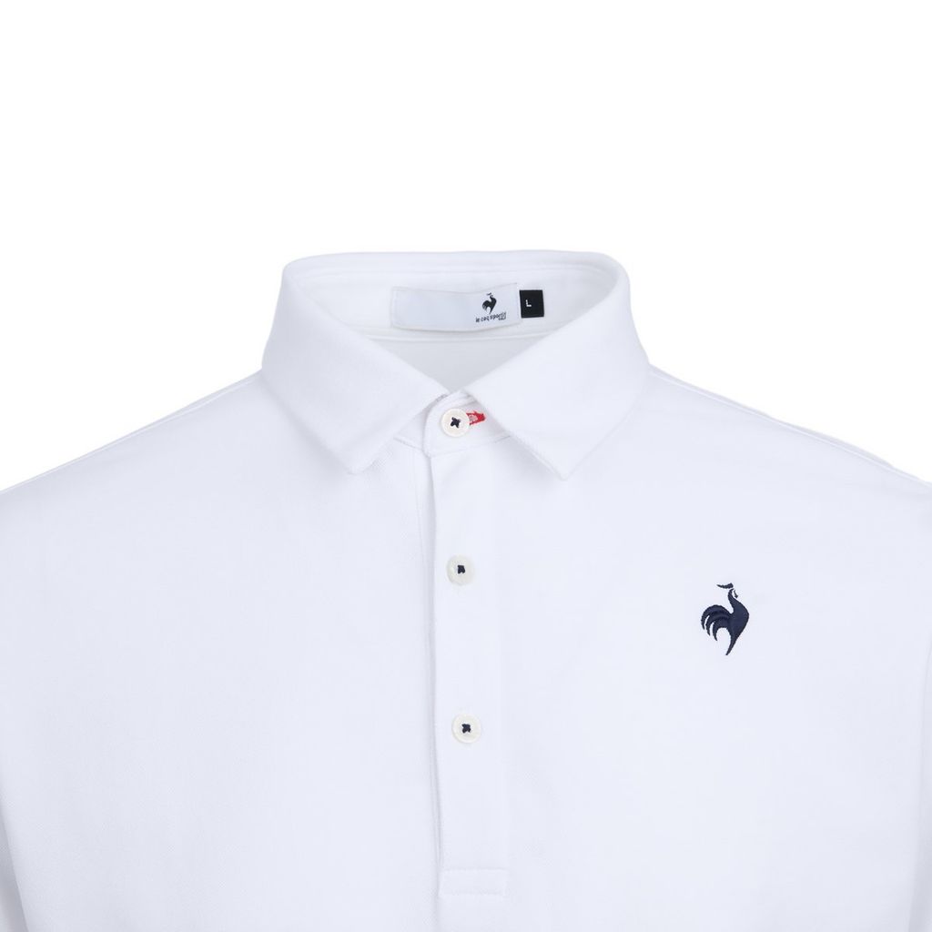 Áo dài tay có cổ le coq golf Nam LG5FLSV0MV-WH00