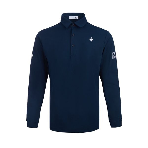 Áo dài tay có cổ le coq golf Nam LG5FLSV0MV-NV00