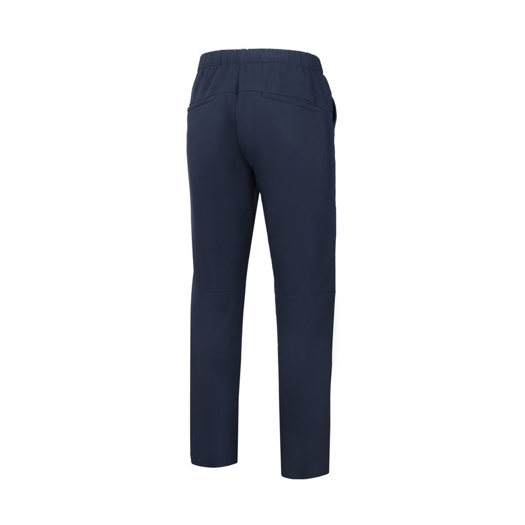 Chi tiết dây rút và cạp co giãn linh hoạt của quần gió Le Coq Sportif nam