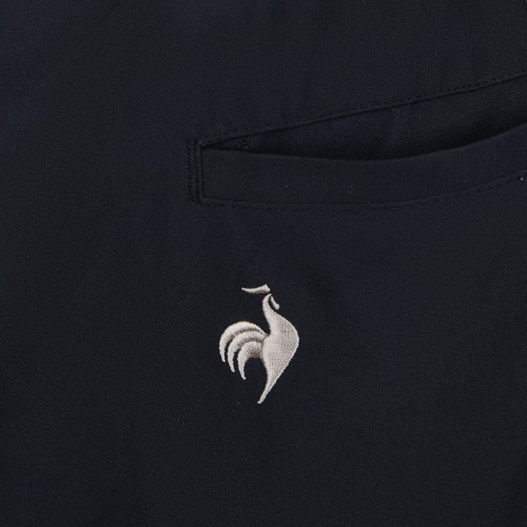 Phom dáng gọn gàng, co giãn linh hoạt – quần gió nam Le Coq Sportif LT5FLP30MV-BK00
