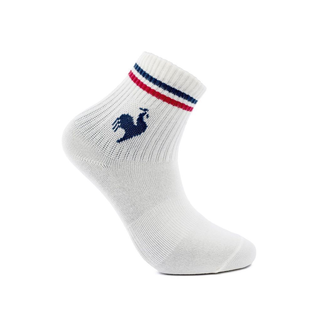 Tất nữ Le Coq Sportif chất liệu cotton và polyester thoáng khí, co giãn linh hoạt