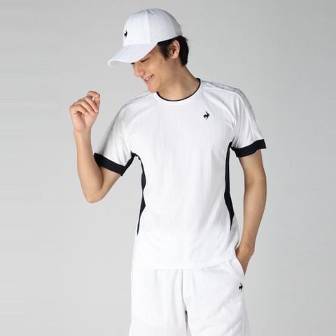 Áo T-shirt le coq sportif Nam LN6FHT10MV-WH00