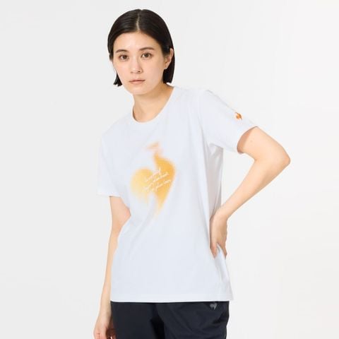 Áo T-shirt le coq sportif Nữ LT6SHT01LV-WH00