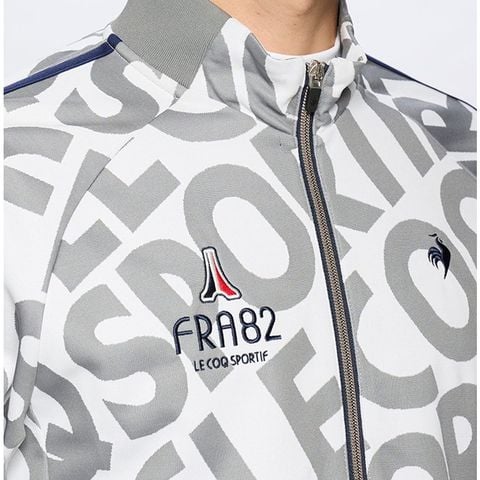 Áo khoác nỉ le coq golf Nam QGMXJL53V-WH00