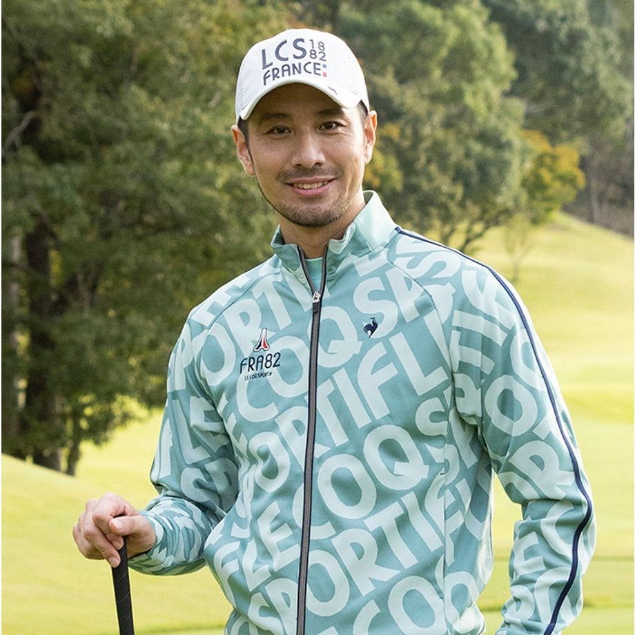 Áo khoác nỉ le coq golf Nam QGMXJL53V-GR00