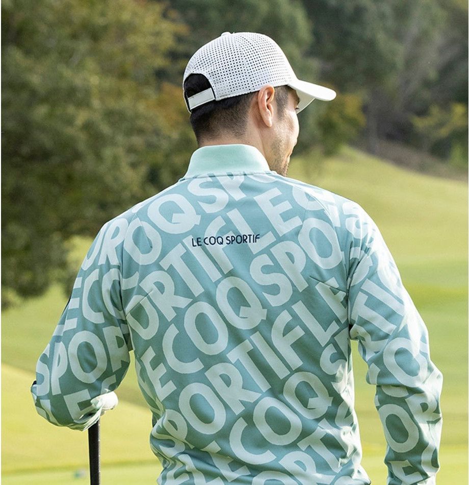 Áo khoác nỉ le coq golf Nam QGMXJL53V-GR00