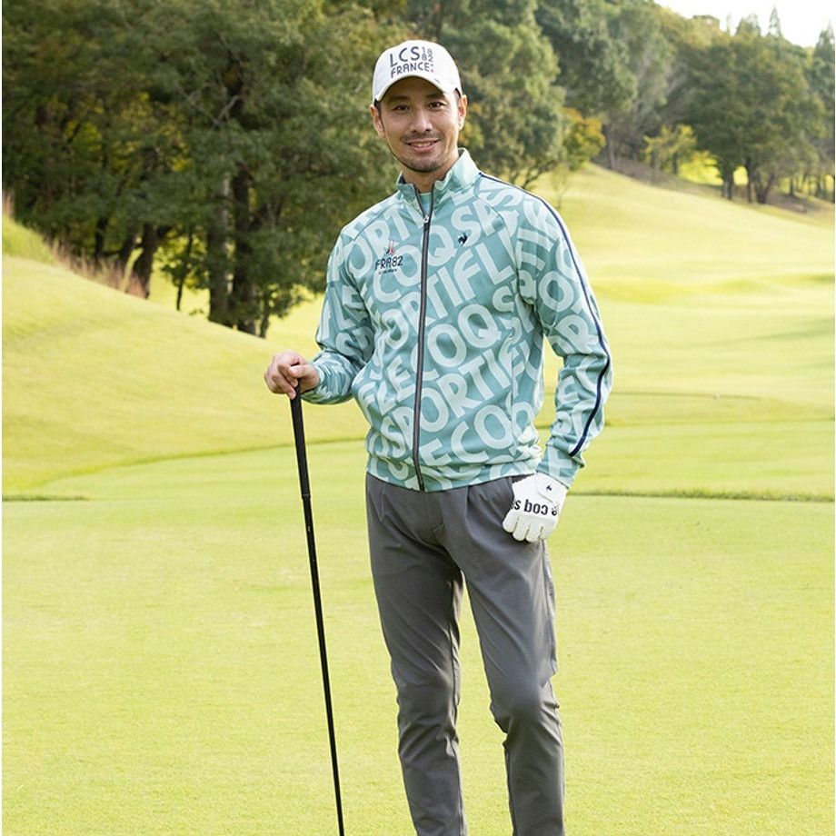 Áo khoác nỉ le coq golf Nam QGMXJL53V-GR00