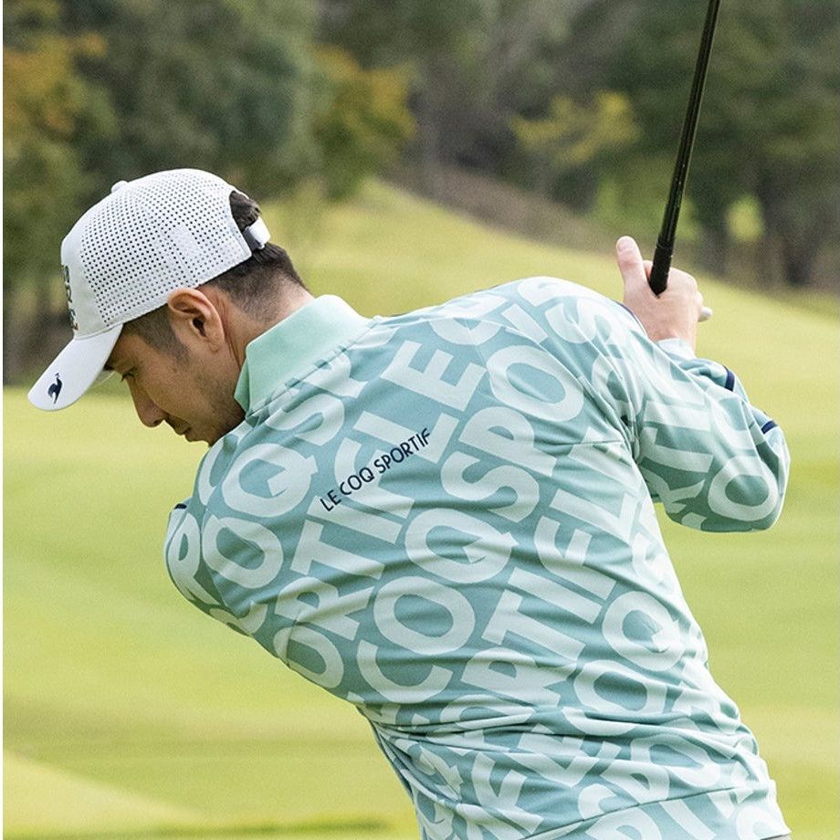 Áo khoác nỉ le coq golf Nam QGMXJL53V-GR00