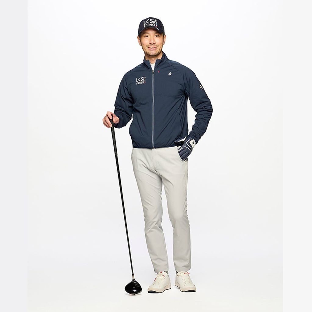 Áo khoác gió le coq golf Nam QGMXJK01V-NV00