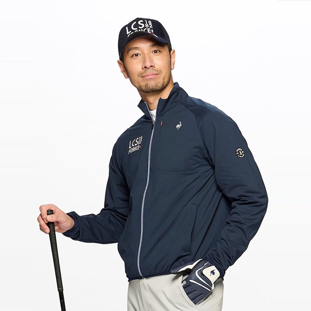Áo khoác gió le coq golf Nam QGMXJK01V-NV00