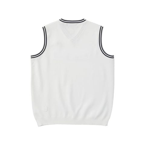 Áo len gile le coq golf Nam LG5SVE50MV-WH00