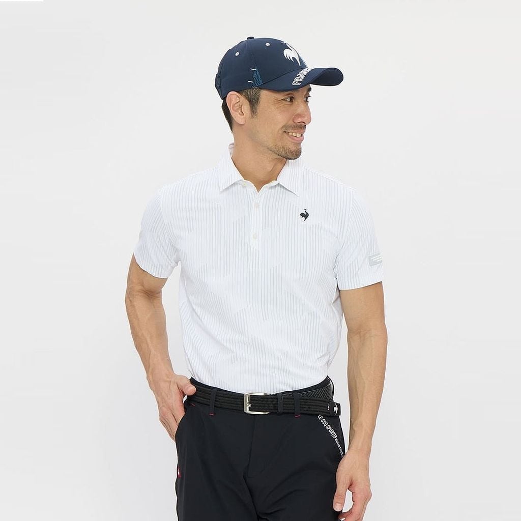 Áo Polo le coq golf Nam LG6SHSA1MV-WH00