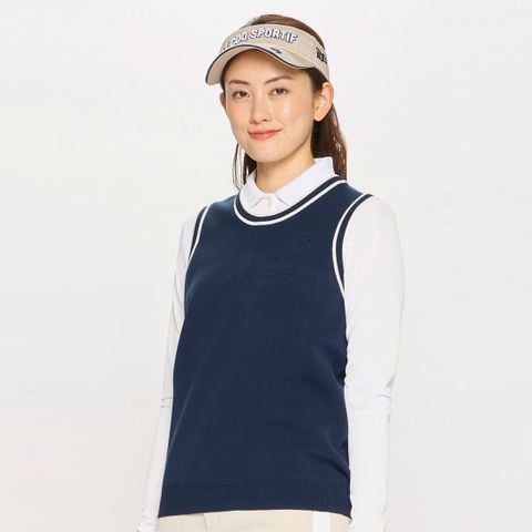 Áo len gile le coq golf Nữ LG5SVE50LV-NV00