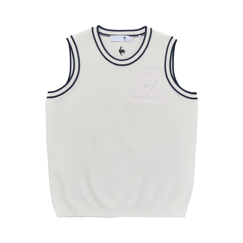 Áo len gile le coq golf Nữ LG5SVE50LV-WH00