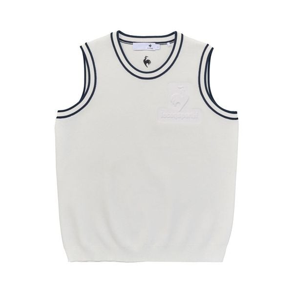 Áo len gile le coq golf Nữ LG5SVE50LV-WH00