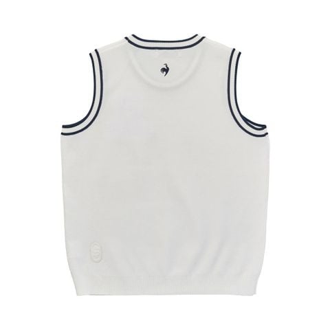 Áo len gile le coq golf Nữ LG5SVE50LV-WH00