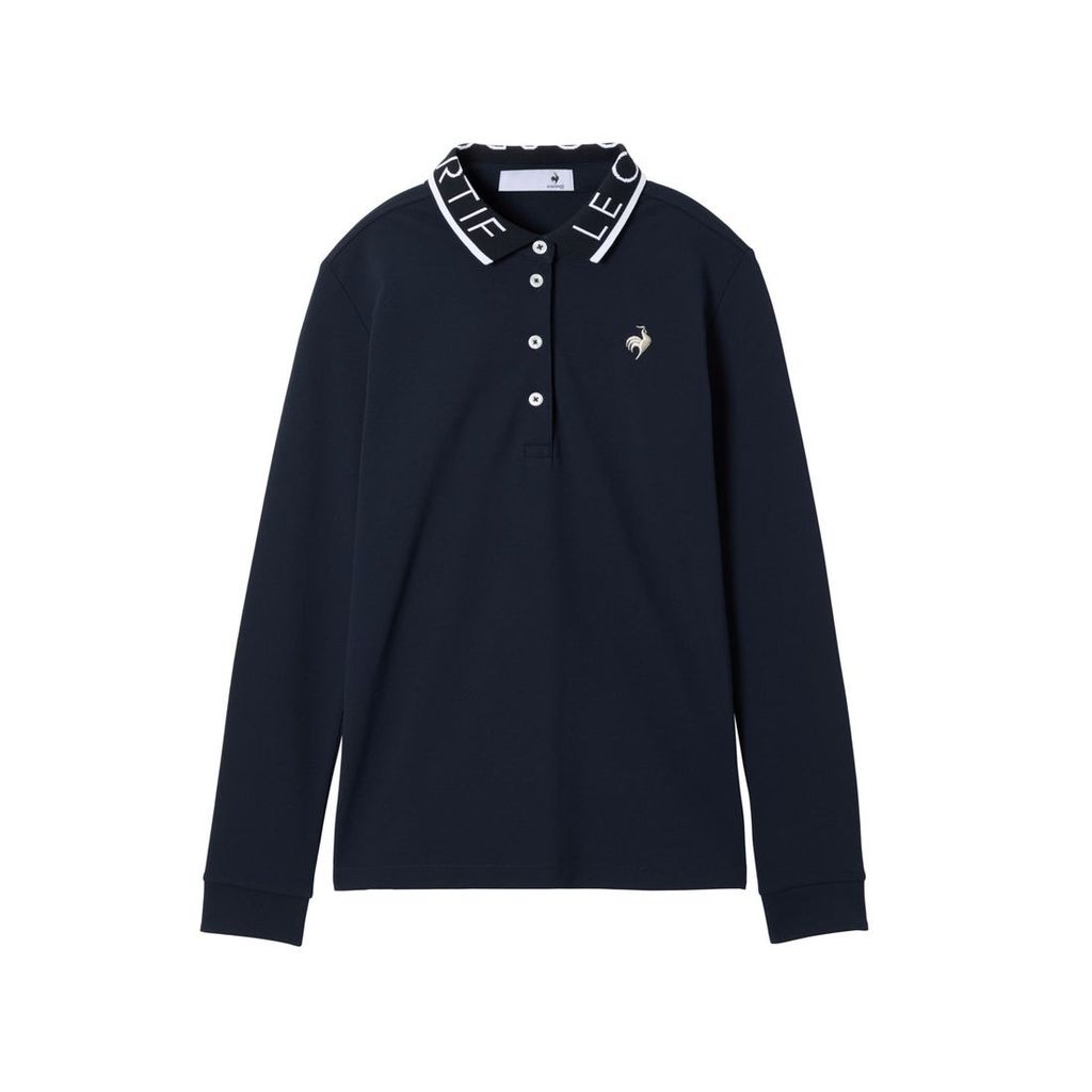 Áo dài tay có cổ le coq golf Nữ LG5FLS00LV-NV00