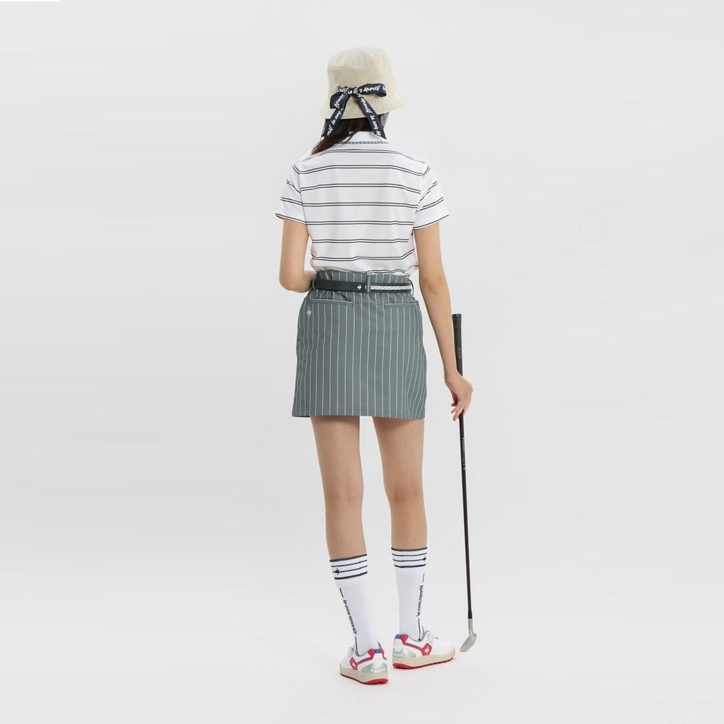 Áo Polo le coq golf Nữ LG6SHS00LV-WH00