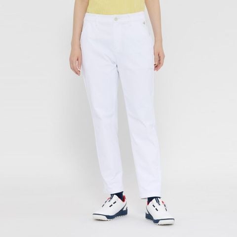 Quần dài le coq golf Nữ LG6SLP51LV-WH00