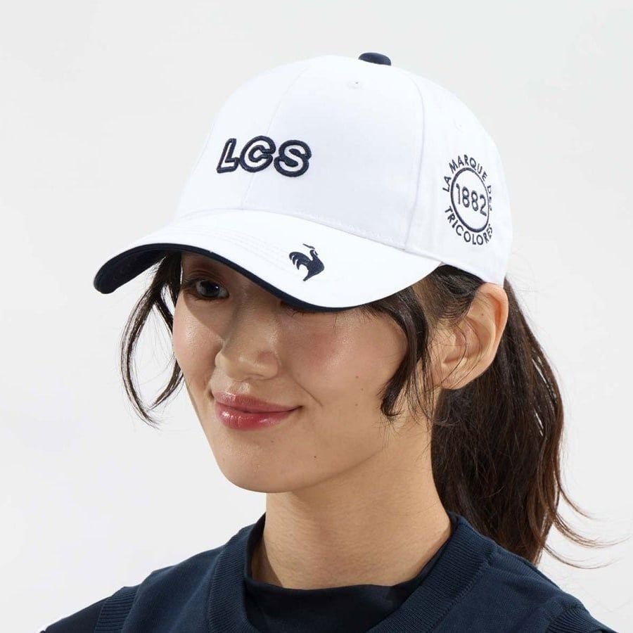 Mũ lưỡi trai le coq golf Nữ LG6SCP00LV-WH00