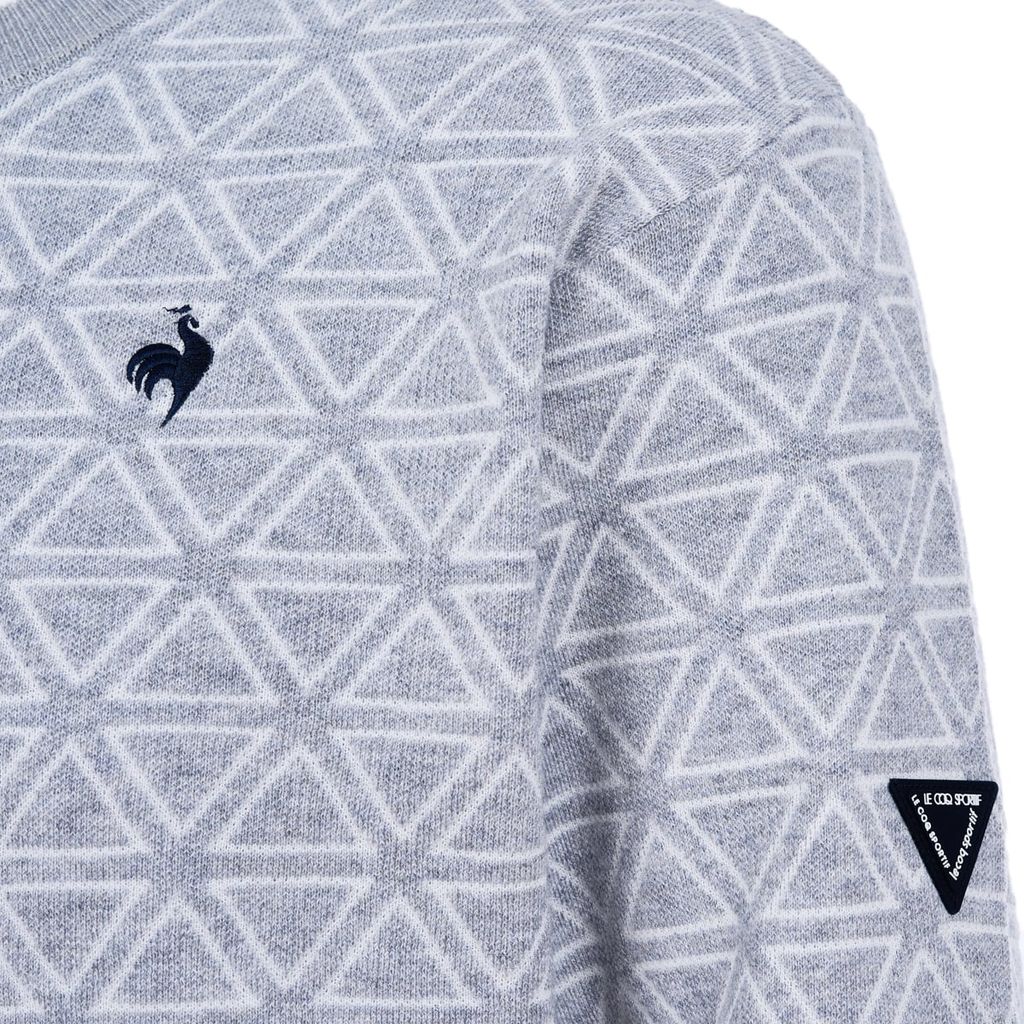 Áo len le coq golf Nam LG5FST80MV-GY00
