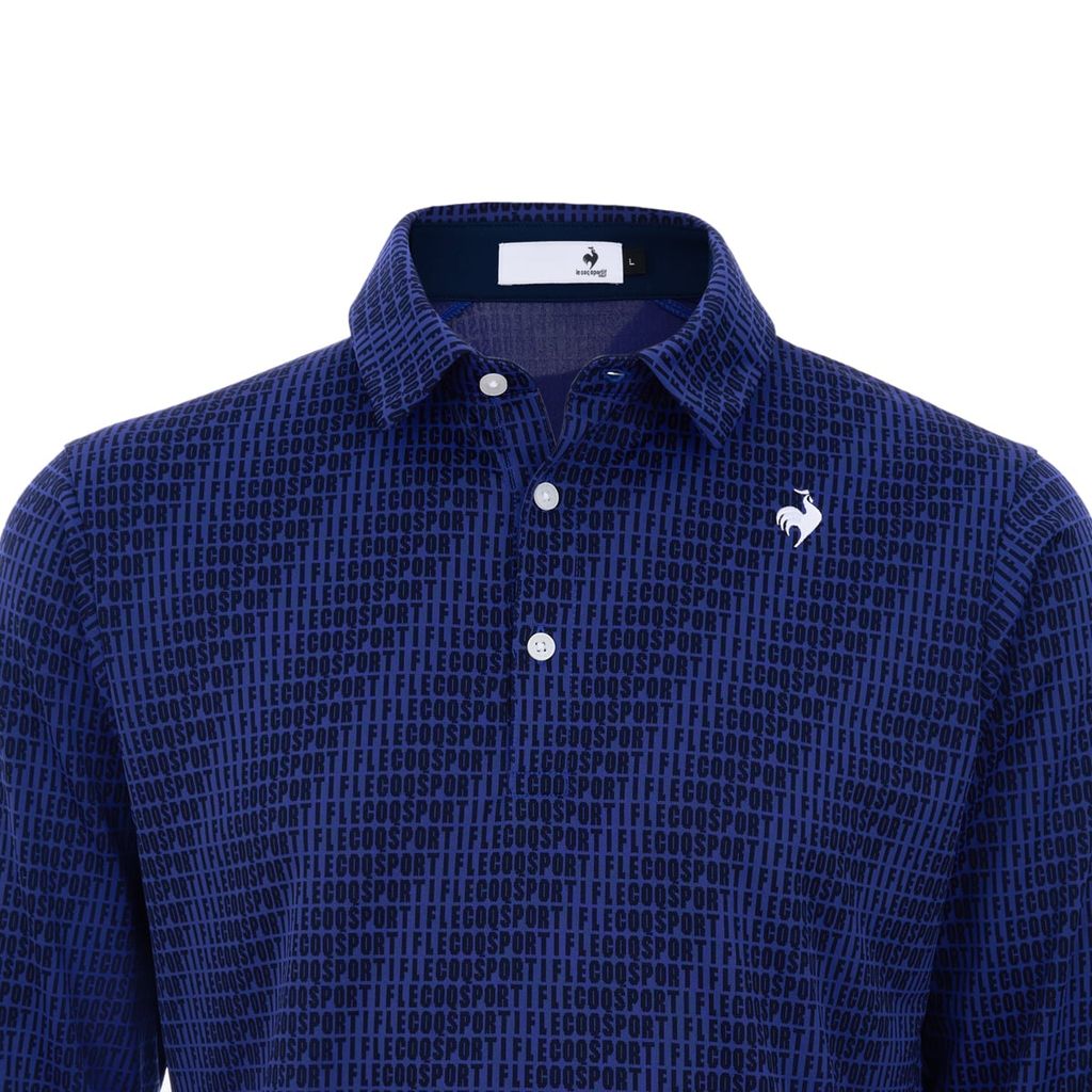 Áo dài tay có cổ le coq golf Nam LG5FLS04MV-BL00