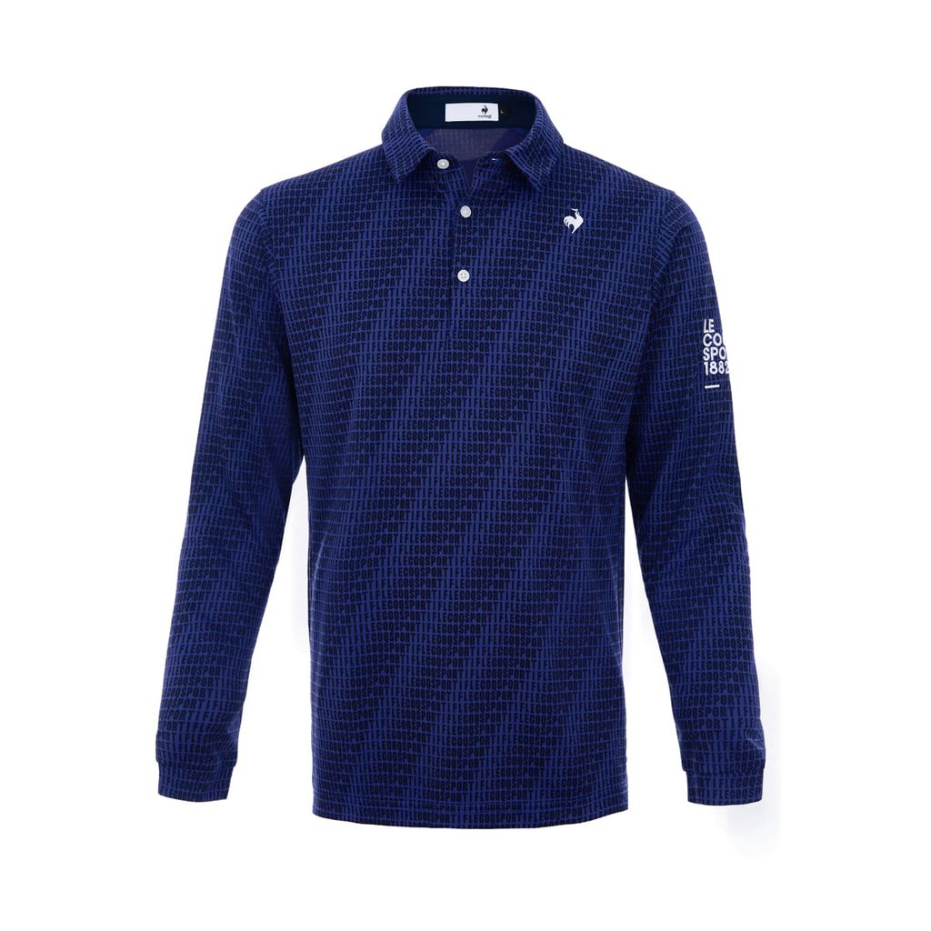 Áo dài tay có cổ le coq golf Nam LG5FLS04MV-BL00