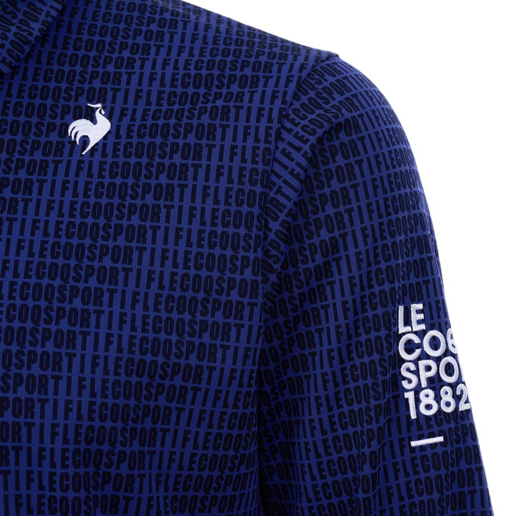 Áo dài tay có cổ le coq golf Nam LG5FLS04MV-BL00