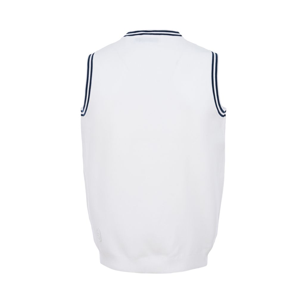 Áo len gile le coq golf Nam LG5SVE50MV-WH00