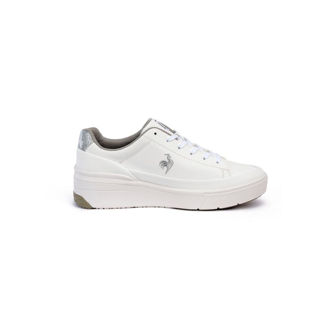 Giày thể thao nữ Le Coq Sportif LU5FRS75LZ-WHSL, phong cách Pháp thanh lịch