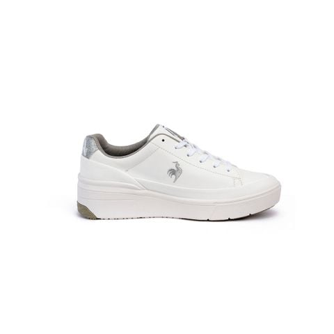 Giày thể thao nữ Le Coq Sportif LU5FRS75LZ-WHSL, phong cách Pháp thanh lịch