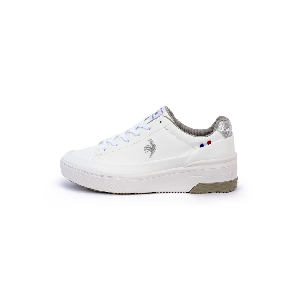 Giày thể thao nữ Le Coq Sportif LU5FRS75LZ-WHSL tinh giản, tôn dáng bàn chân