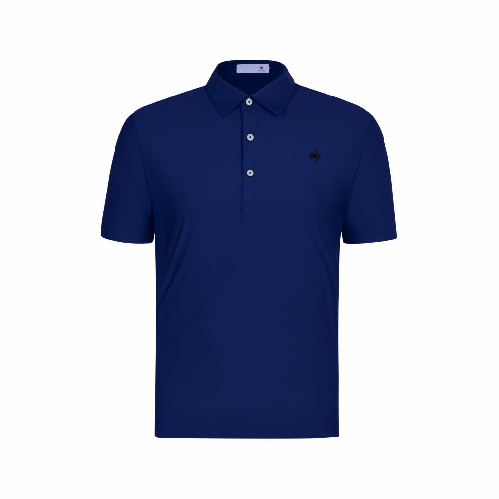 Áo polo golf nam Le Coq Sportif LG5FHS12MV phong cách basic, cổ đứng lịch lãm.