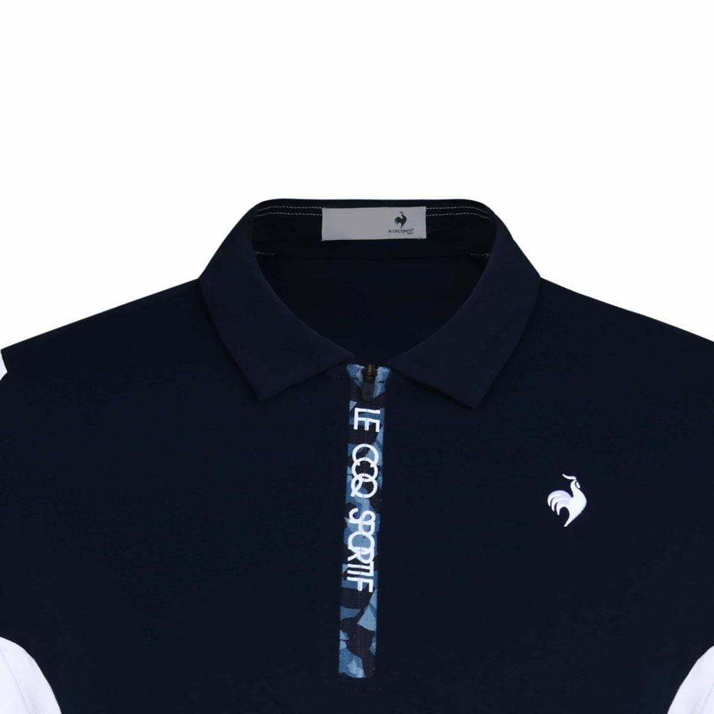 Áo polo golf nam Le Coq Sportif co giãn, thấm hút mồ hôi, khô nhanh, UPF50+.