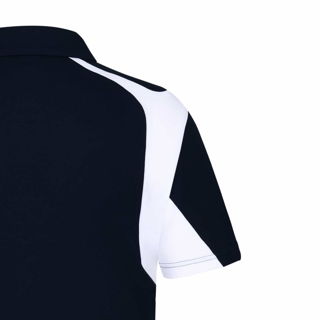 Polo golf nam Le Coq Sportif chất liệu nylon-polyester mềm mại, mát lạnh, linh hoạt vận động.