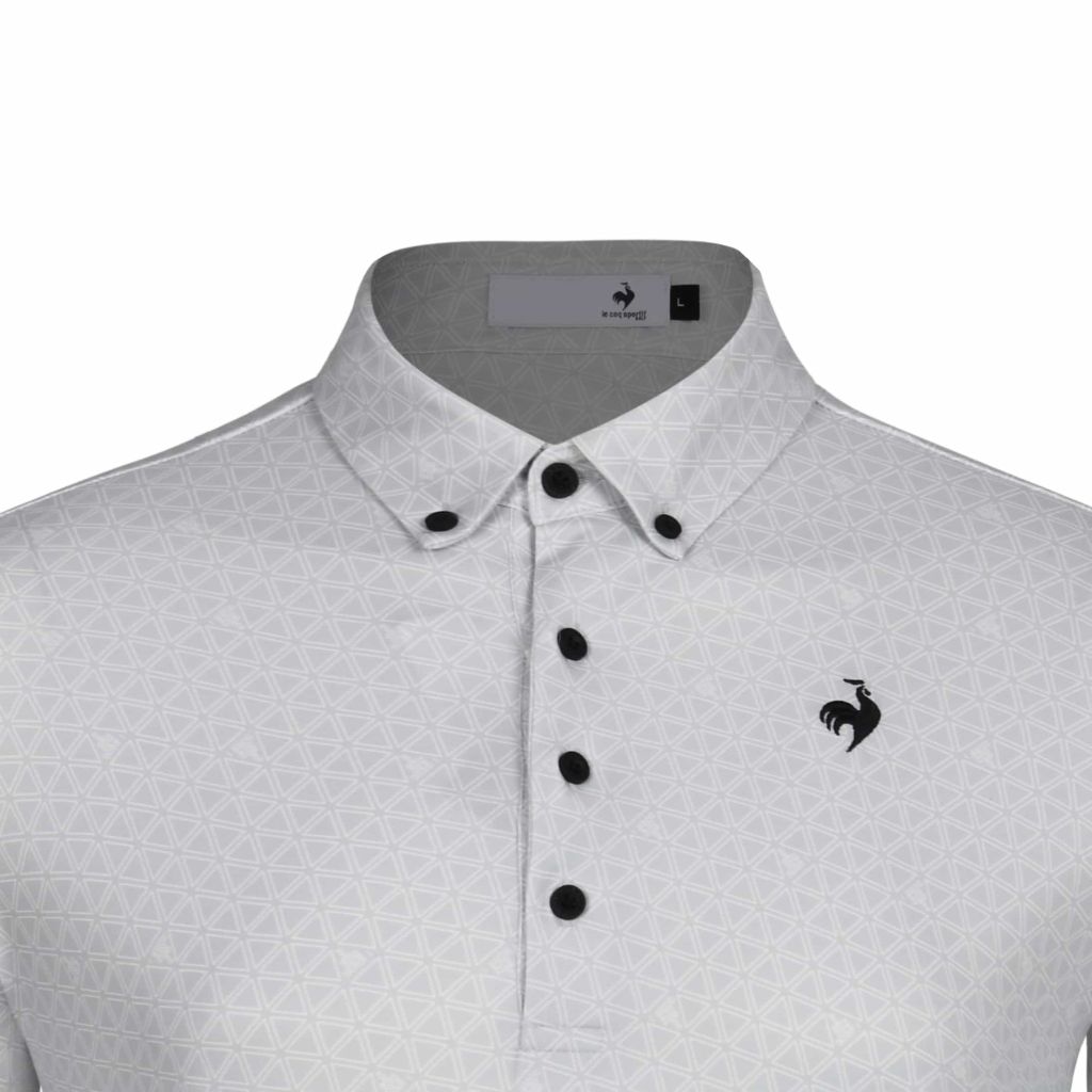 Áo dài tay có cổ le coq golf Nam LG5FLS01MV-GY00