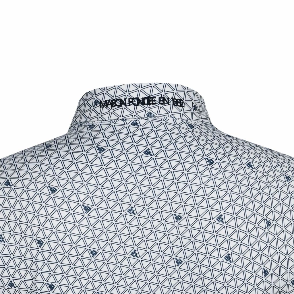 Áo dài tay có cổ le coq golf Nam LG5FLS01MV-WH00