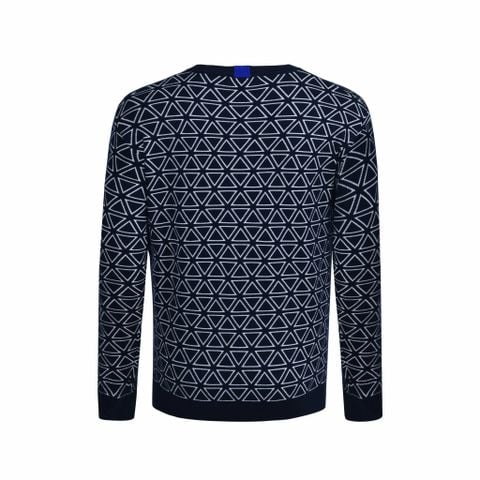 áo len jacquard tam giác nam Le Coq Golf