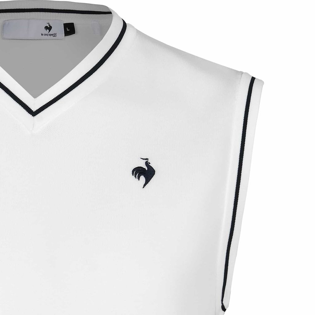 Áo len gile le coq golf Nam LG5FVE80MV-WH00