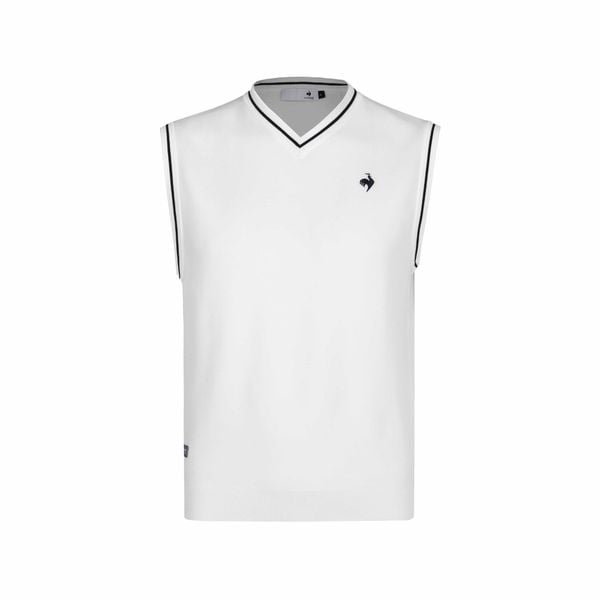 Áo len gile le coq golf Nam LG5FVE80MV-WH00