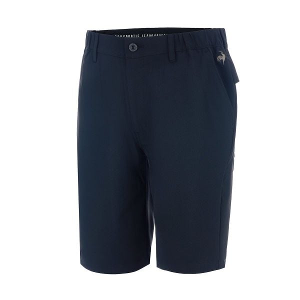 Quần short golf nam Le Coq LG5SHP00MV màu đen, thiết kế thể thao linh hoạt